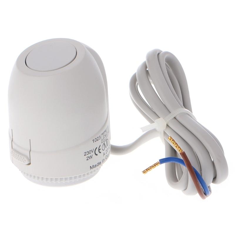 R9UD 230V 2W Normally Open Close Thermal Electric Actuator For Underfloor Heating Man