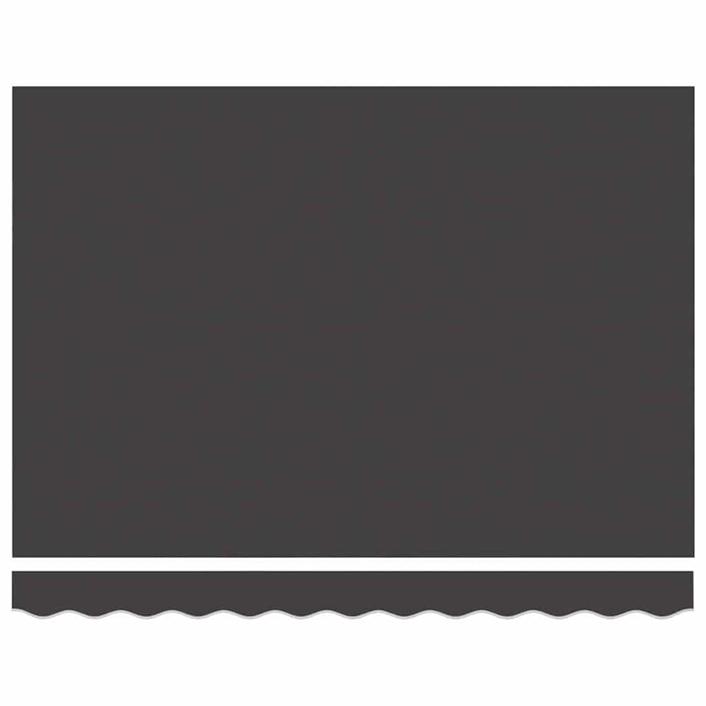 Replacement Canopy Fabric Anthracite 3.5 x 2 m Polyester
