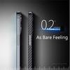 Ultradunne Mat Zwarte Koolstofvezel Case Voor iPhone 15 14 13 12 Mini 11 Pro Max 15pro XS XR X 6 7 8 Plus SE 0.2MM PP Achterkant