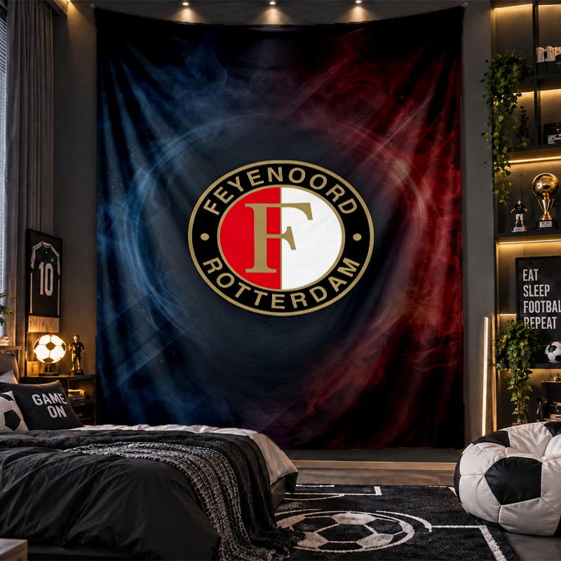 Wandbehang Feyenoord Druckstoff für Wohnzimmer Schlafzimmer Heimdekoration