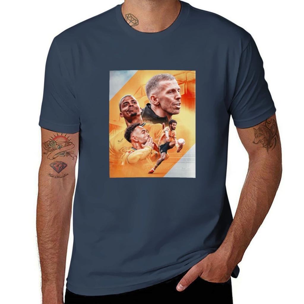 Wolves 4Ever T-Shirt T Shirt Personalised T Shirt for Man 100 Percent Cotton T-Shirt