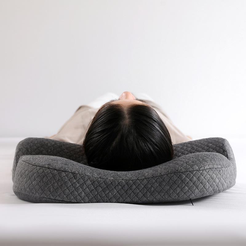 Neck protection memory foam curvature cervical pillow correction sleep aid traction pillow curvature neck protection memory foam