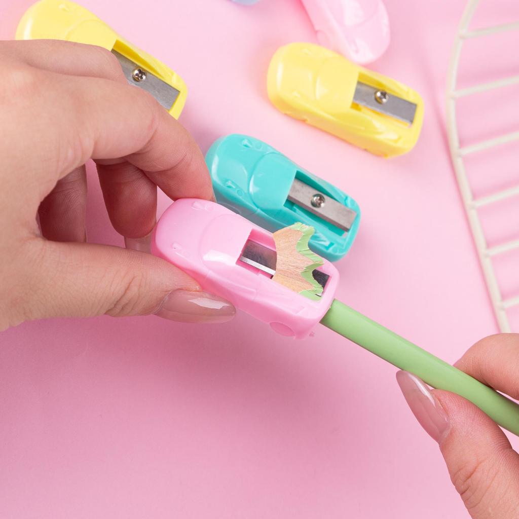 Cartoon Shape Small Pencil Sharpener for Learning Stationery