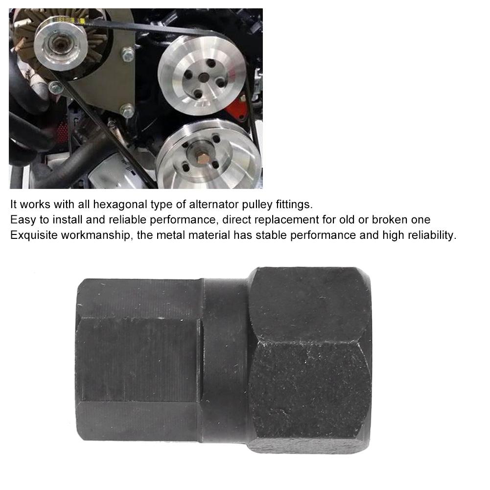 Car Universal Alternator Freewheel Clutch Pulley Accessory Replacement Removal Install Tool