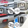 For Mercedes-Benz G-Class W463 2004-2018 Carbon Steel Front Side Marker Light Headlight Rear Fog Protective Cover Accessories