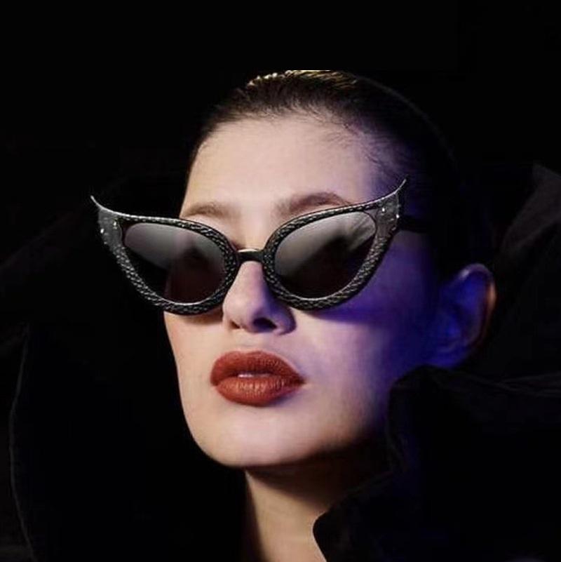 Nouveaux Lunettes de Soleil Oeil de Chat Femmes Vintage Aspect Serpent Lunettes Solaires Féminines Designer Luxe Lunettes de Soleil Lunettes UV400 Oculos