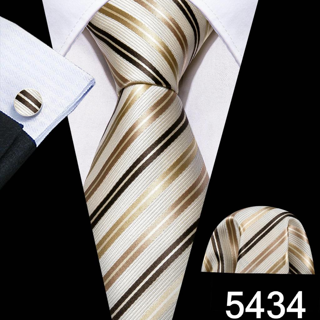 Designer Blue Ties for Men 10 Styles Necktie Pocket Square Cufflinks Set Wedding Dating Party
