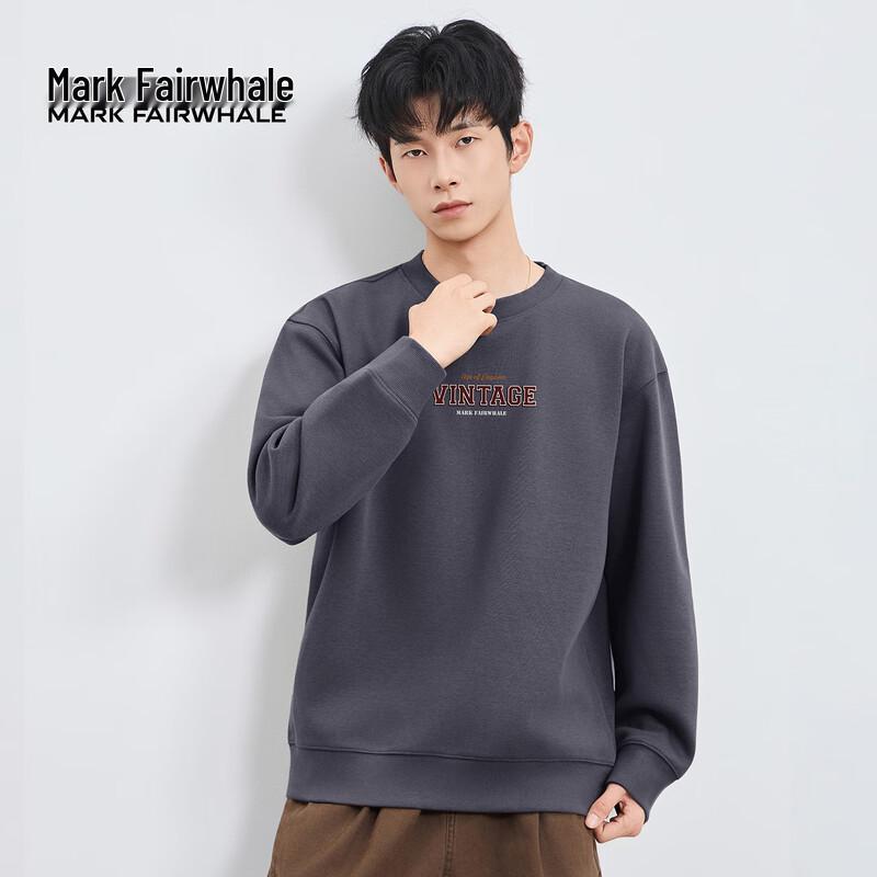 

Mark Fairwhale Men s Retro Thin Fleece Sweatshirt L