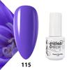 GELPOLISH Nail Art Set: Base, Top Coat, Transparent & White Gel Polishes