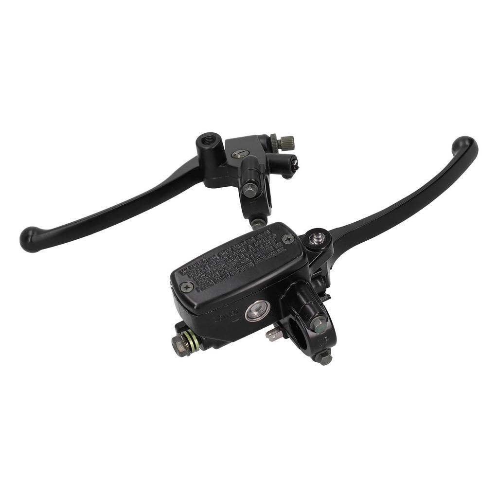 22mm Universal Motorcycle Hydraulic Brake Clutch Lever Assembly Black CNC Aluminium Alloy