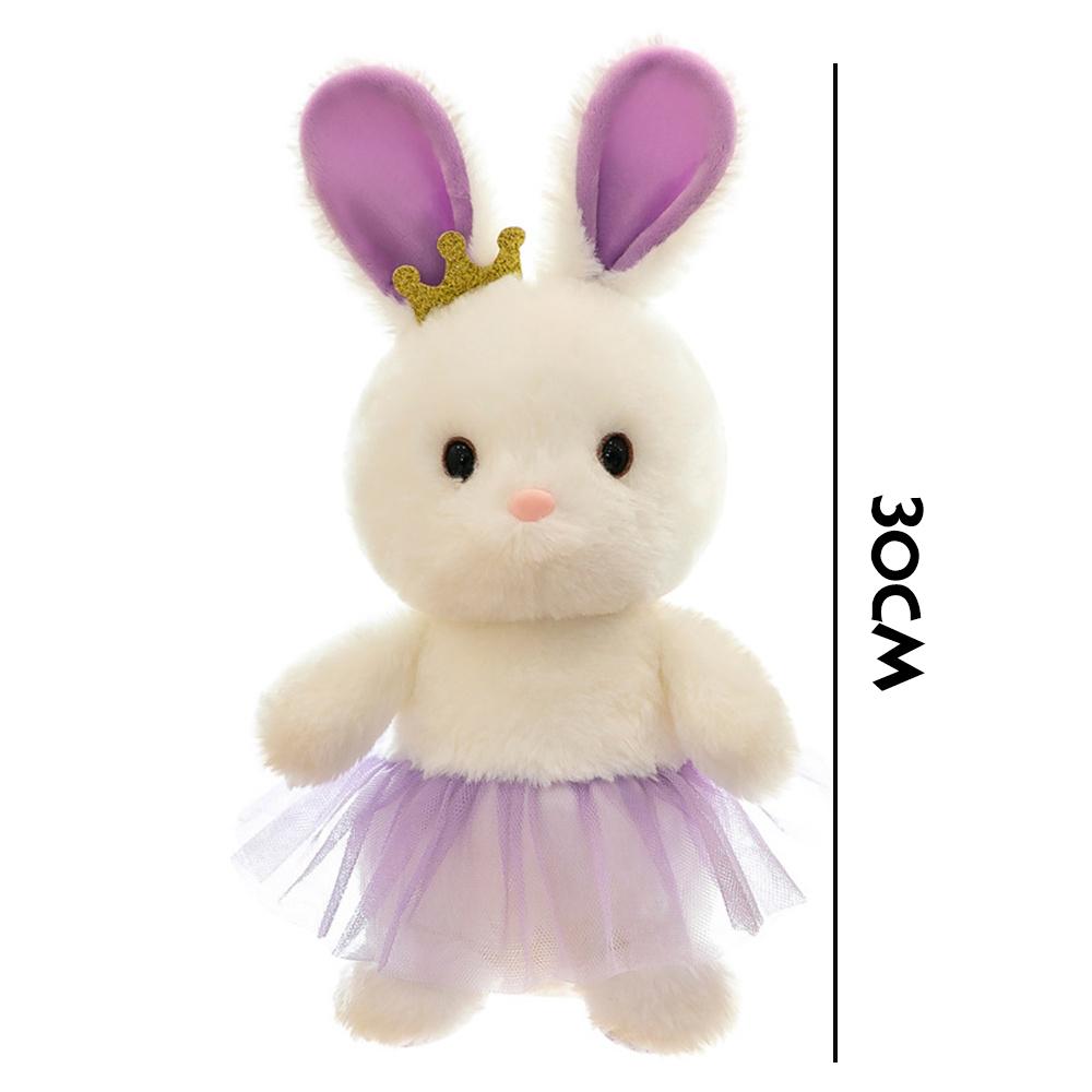 Cute Bunny Plush Toy Cartoon Stuffed Animals Doll Birthday Gift For Children