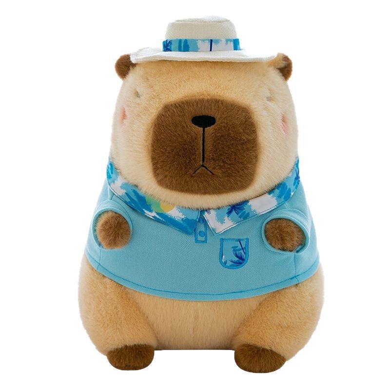 Adorable Capybara & Bear Plush Toy - Perfect Birthday Gift