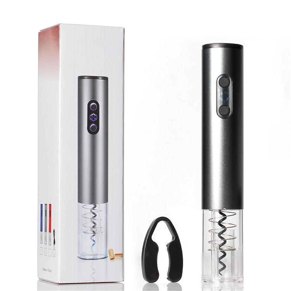 

Electric Cordless Wine Bottle Opener Corkscrew Cutter Automatic One Click