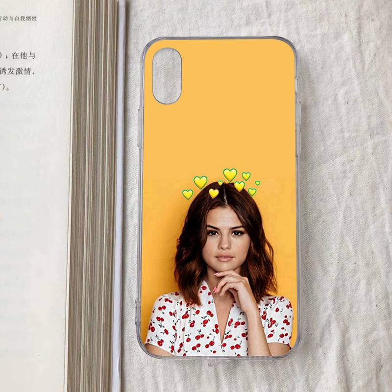 Selena Gomez Phone Case For iPhone 11 12 13 14 Mini Pro Max XR X XS TPU Clear Case For 8 7 6 Plus SE 2020