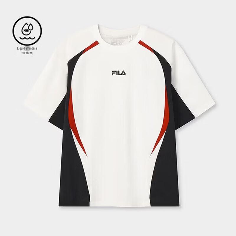 FILA Men s Color Block Knit Short Sleeve T-Shirt S
