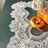 Luxury Retro Lace Tablecloth Coffee Table Cover Cloth European Style All Seasons Oil-Proof and Water-Proof Tablecloth for Home