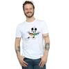 Disney Mens Mickey Mouse Rainbow Chain T-Shirt