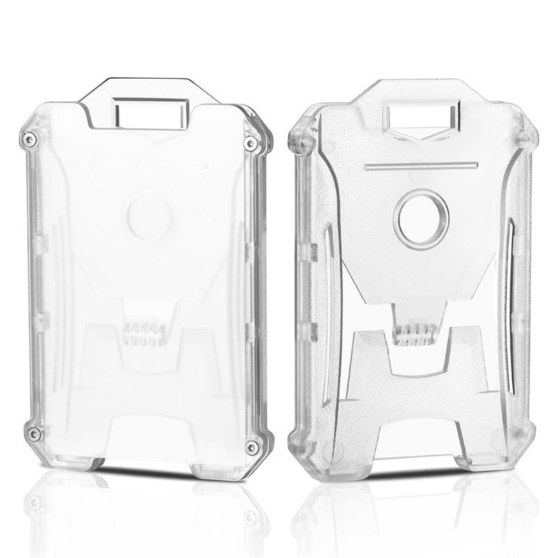 

Выдвижной брелок для альпинизма на открытом воздухе с пряжкой Easy-Pull и держателем для бейджа из проволочного троса