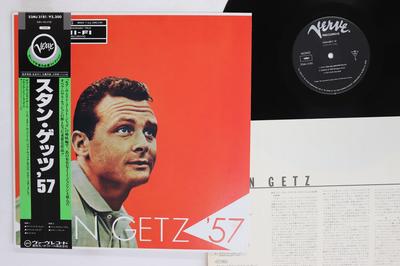 LP Record STAN GETZ  Stan Getz 57 23MJ3181 VERVE 1982 Japan Obi Jazz Used