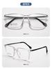 Large Size Eyeglasses Man Ultra Light TR90 Titanium Eyewear 2024 Fashion Square Optical Prescription Eyeglasses Frame Woman