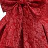 Sukienki dziecięce dla dziewczynek elegancka suknia ślubna księżniczki dzieci w stylu Vintage suknia wieczorowa bal bożonarodzeniowy Vestidos 3 8 10 lat