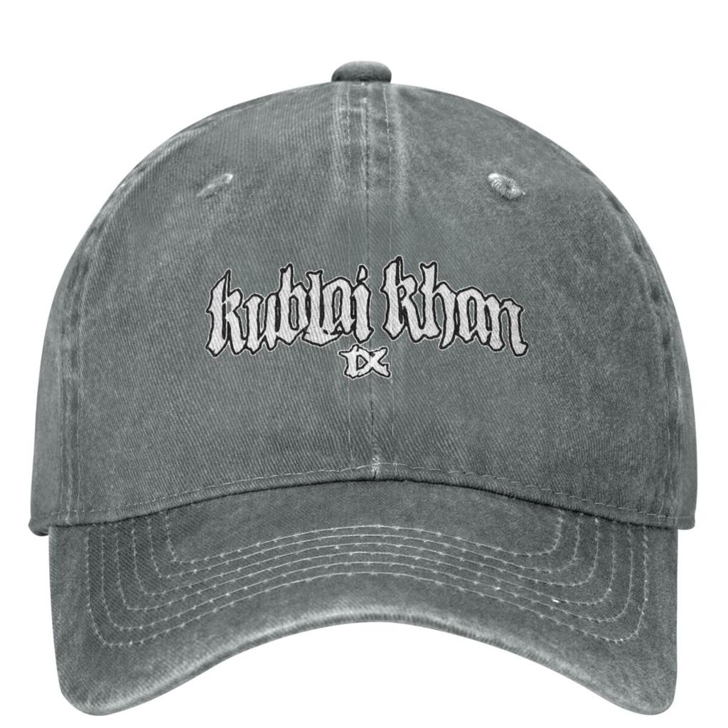 Kublai Khan TX Rockmusikband Baseballkappe Metalcore Unisex Teens Sonnenschutz Hip Hop Hüte Sommer Angepasste Retro Snapback Kappe