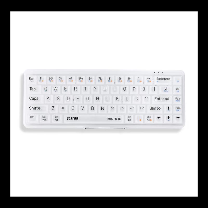 

Lofree Transparent 1% Dual-Mode Wireless Mechanical Keyboard