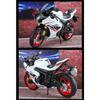 Großes 1/9 Suzuki GSX-1000R Legierungs-Rennmotorradmodell aus Druckguss, Straßensport-Motorradmodell, Simulation, Kinderspielzeug, Geschenke