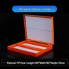 Buckle Slide Box: Holds 5/10/12/25/50/100 Microscope Slides with Secure Storage