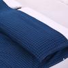 Xinqin Sleeping Bag Liner, Travel Dirt-Proof Pure Cotton Bed Sheet, Hotel Portable Anti-Dirt Bed Cover, 2.0*2.1m, Navy Blue Small Check Patter