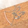 Phiten Fefe Titanium Necklace Phiten Pink Gold Ladies 44 Set and Kotobuki Jewelry Polishing [Fefe] Fe-fe Women's [Set] 2-piece (necklace Cloth)