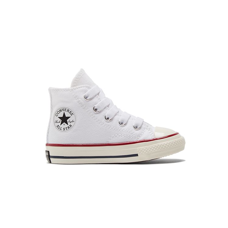 Converse Tênis Casual de Lona Chuck Taylor All Star 1970s 1V Suportivo Respirável Cano Alto Bebê Branco 771640C