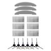 For Vexilar For Cleanova W7/W11 Vacuum Side Brush Filter Mop Cloth Replacement Kit Cleaning Accessories Parts Set Home Appliance