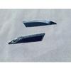For HONDA VEZEL HR-V   Car Accessories ABS Chrome Leaf Board Decoration On Shark Gills