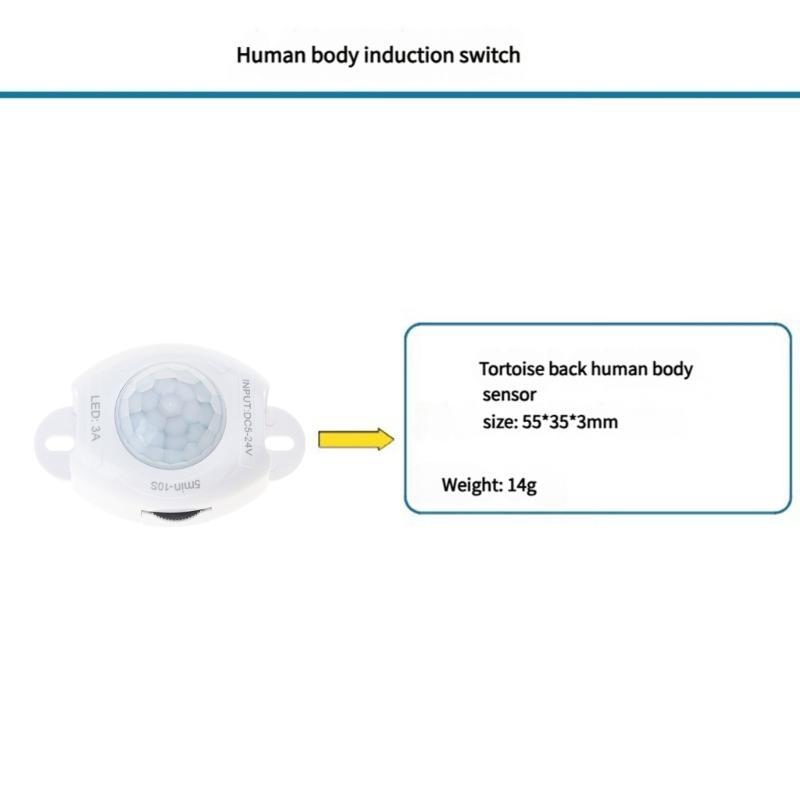 LED Strips Light Motion Sensors Switches Time Delay Adjustable Sensors Light Switches Motion Sensors Detector Enduring