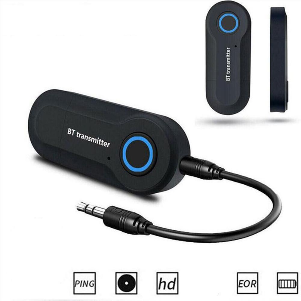 Bluetooth vysílač 3,5MM jack audio adaptér Bezdrátový Bluetooth stereo audio vysílač adaptér pro PC TV sluchátka