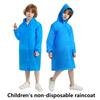 Regenmantel Wasserdichter Regenmantel Wasserdichter Poncho Baby-Regenmantel für Jungen Mädchen Gelber Regenmantel XYJ02