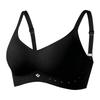 Zeriluna Four-leaf Flower Breathable Ribbed Push-up Bra Comfortable, Body-fitting, Skin-friendly, Soft and Breathable Underwear