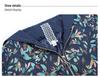 2026 Spring Floral Windproof Hooded Jacket for Middle-Aged & Elderly Moms - Plus Size, Warm & Slimming
