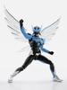 S.H. Figuarts (Método de Escultura em Osso Real) Wingman Aproximadamente 145mm Figura Pintada de PVC e ABS