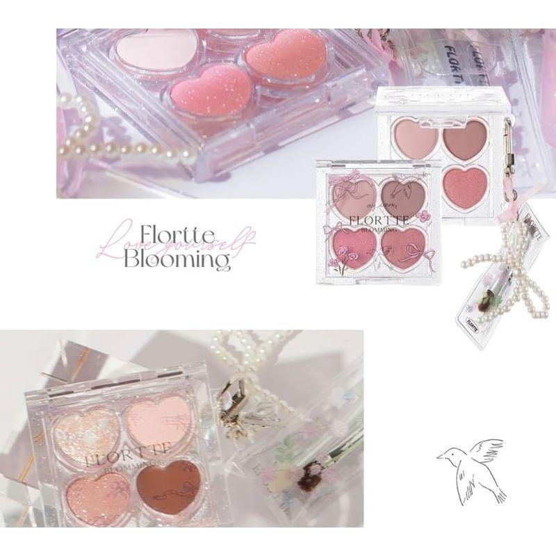 FLORTTE - Blooming Series 4 Color Eyeshadow - 03