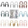 2pcs/set Strong Curtain Buckle Straps Bud Shape Twist Curtain Tie Strap   Living Room
