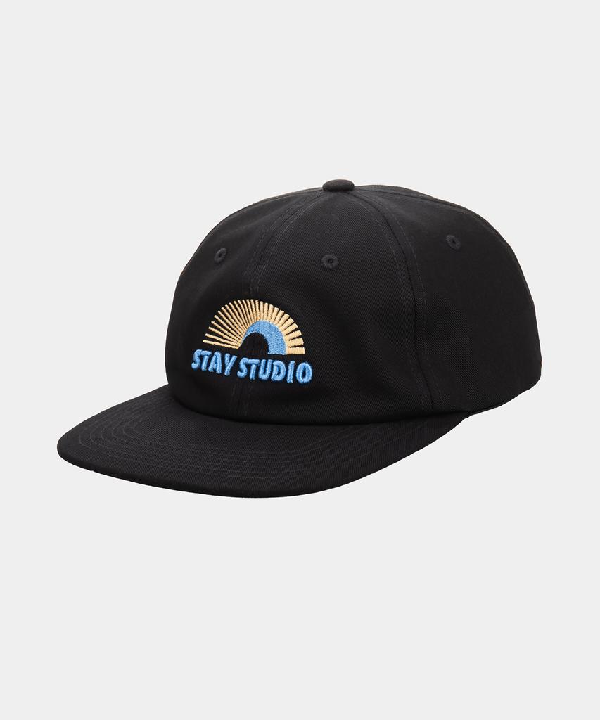 Lolenseupol Stay Studio Vintage Camp Cap Black