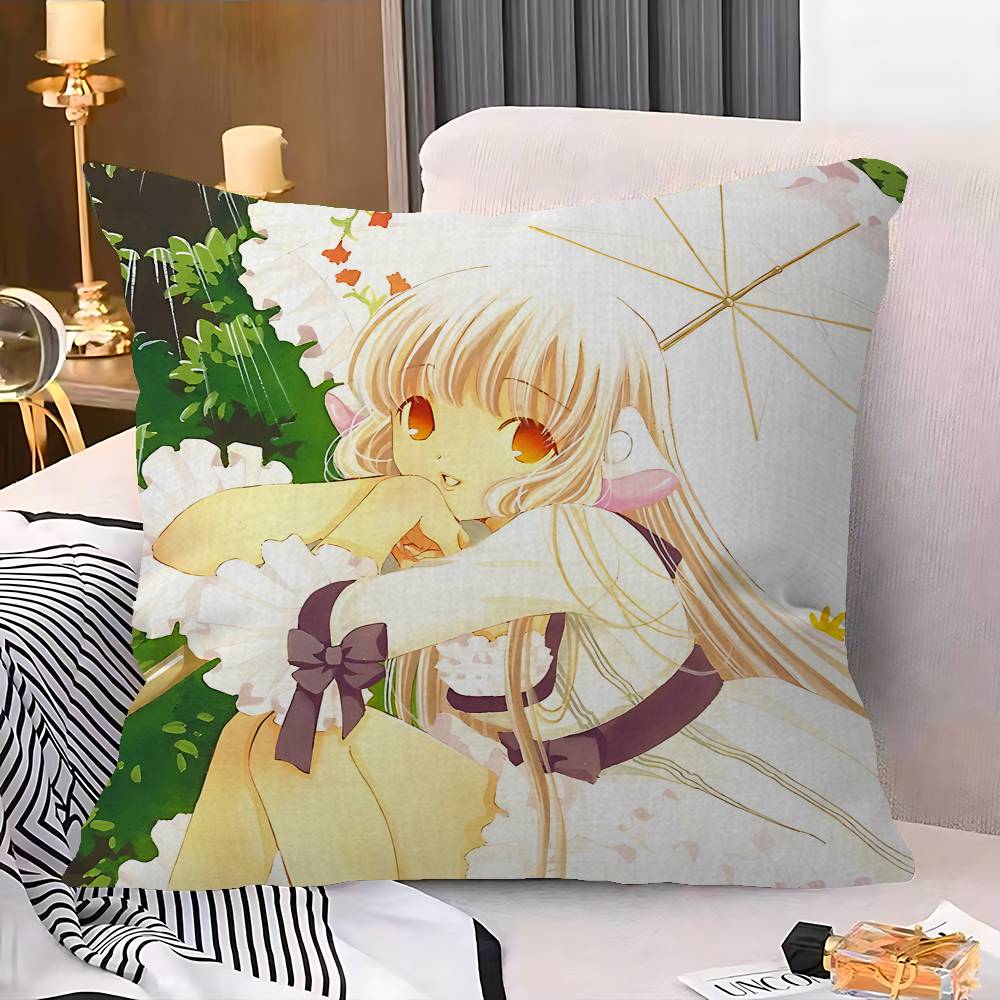 Chobits Anime Pillow Gifts Home Office Furnishings Bedroom Sofa Car Cushion Cover Case 45x45cm