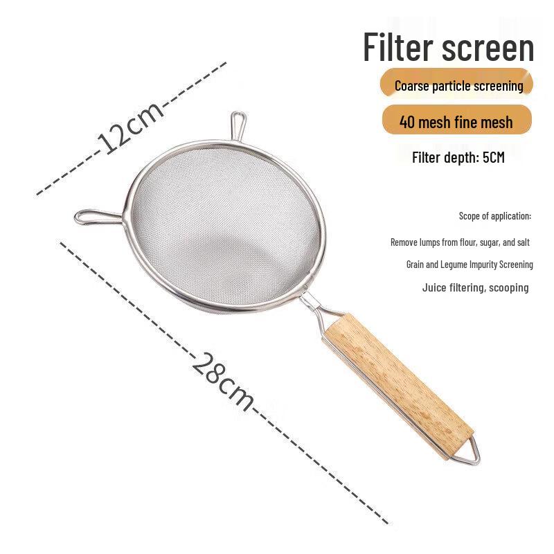 Stainless Steel Fine Mesh Sieve