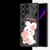 Case for Samsung Galaxy S26 S21 S24 Plus S23 FE S25 Ultra S20 FE Note 20 Ultra 10+ S22 Funda Back Phone Cover Cartoon Rabbit