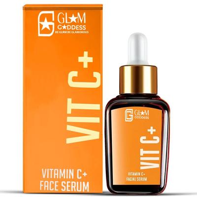 Kreni Vitamin C + Face Serum 30ml With Hyaluronic Acid | Antioxidants - Brightening | Anti-Aging & Hydrating Formula for Radiant Skin | Suitable Fo