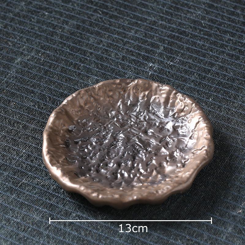 Classical Kiln Porcelain Mugs Hammer Pattern Cup Dining Table Coffee Mug Milk Cups Afternoon Tea Teacup Fruits Juice Container