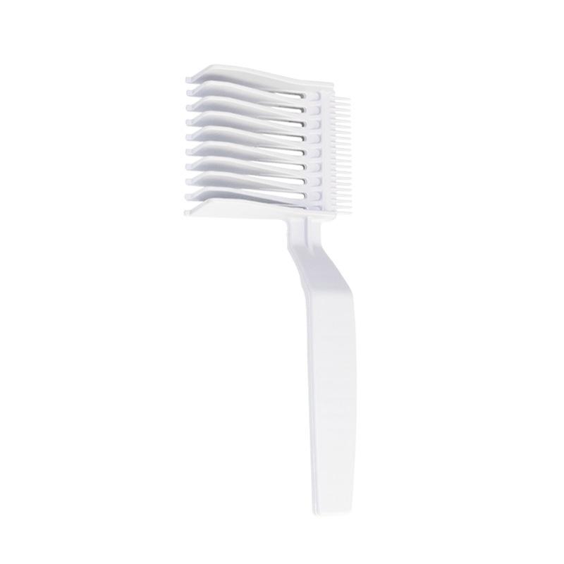 Peigne de Coupe de Coiffeur Professionnel pour Hommes Réglable S Arc Hybride Plateau Plat Tondeuse à Cheveux Fade Brosse Outil de Coiffage de Salon