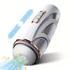 Multi Functional Airplane Cup Telescopic Male Masturbator With Sucking & Vibrating Modes Masturbation Cup Jugeuttee For Adults
